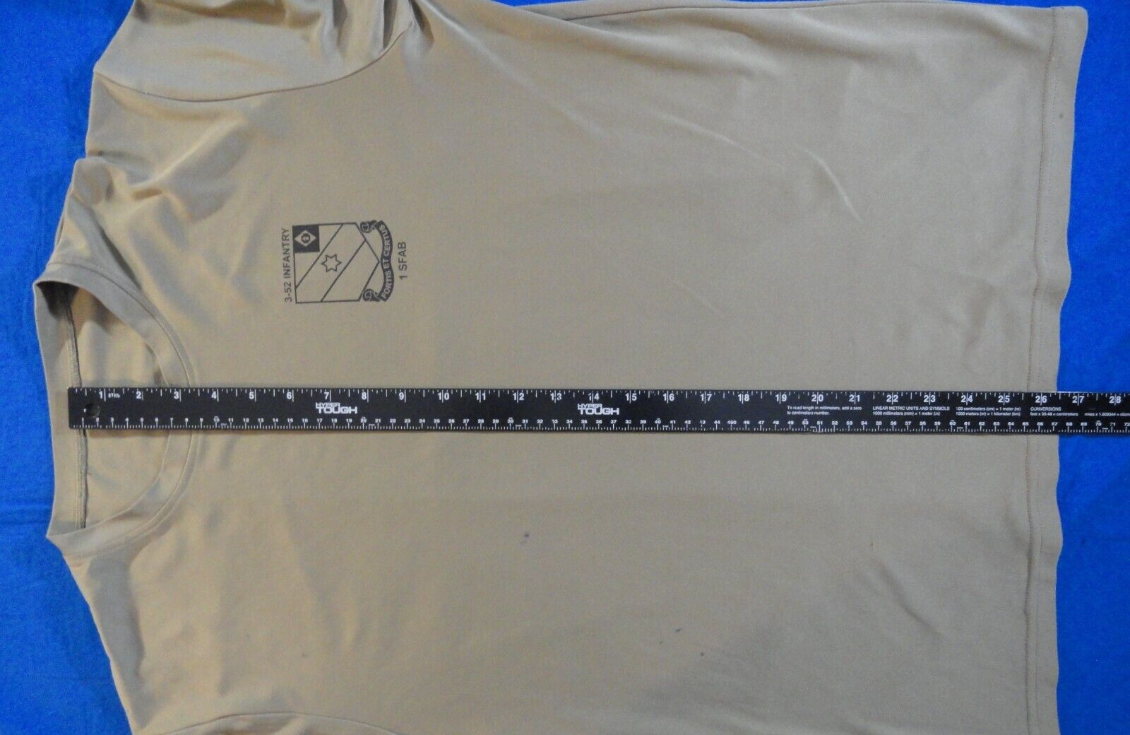 DISCONTINUED 3-52 INFANTRY 1 SECURITY FORCE ASSISTANCE BRIGADE UNIT SHIRT MEDIUM
