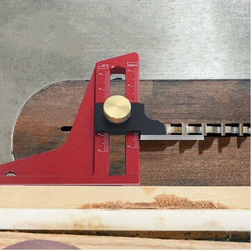 Woodworking Depth Gauge Versatile 0-50mm Dual Scale Precision Tool for Easy Rout