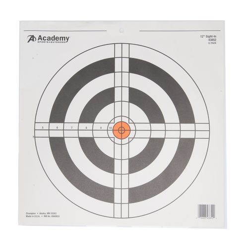 Champion 12" Sight-In Target 43852 Includes 12 Targets