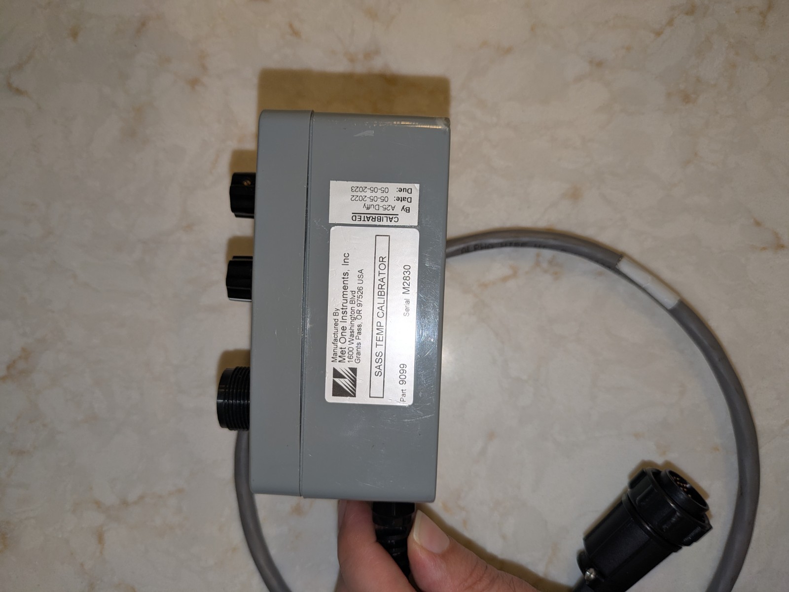 SASS Temperature Calibrator Part 9099 (Met One Instruments)