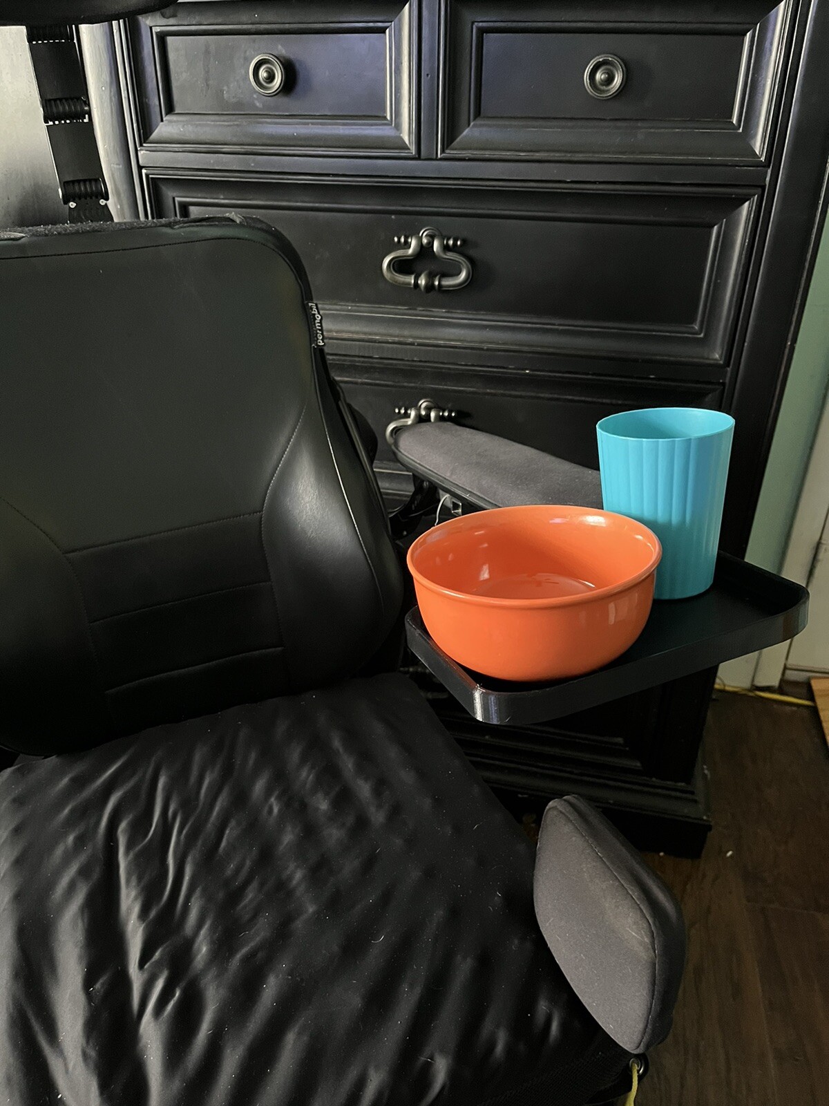 Tray Table Designed For Quantum Power Wheelchair