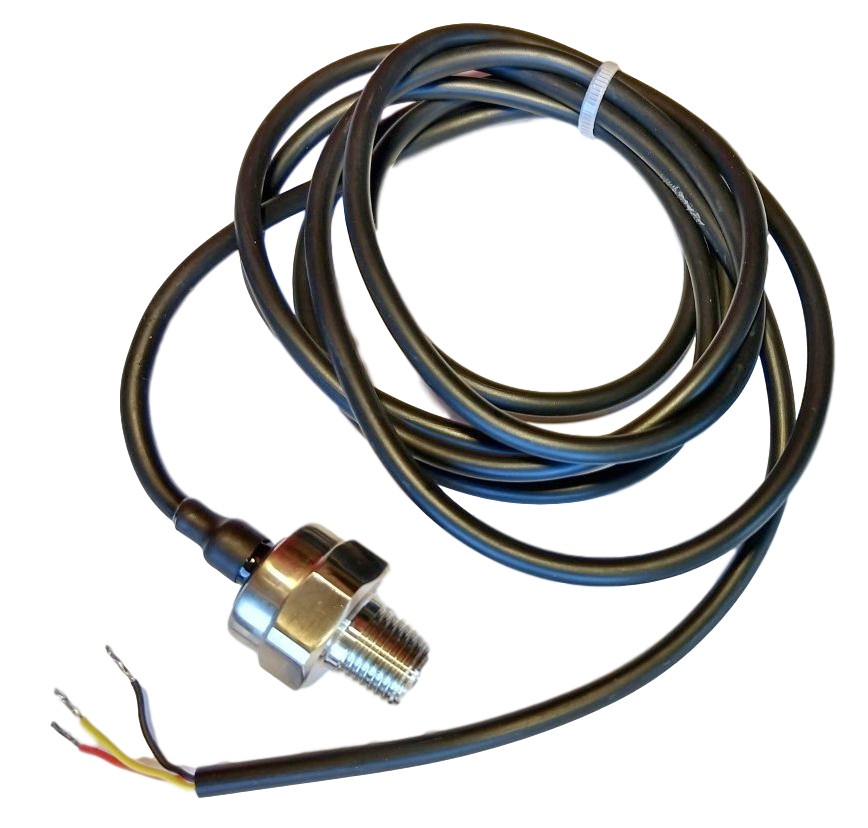Pressure Transducer 300 psi, Stainless 316, 1/4" NPT, 5V, Analog Output Signal
