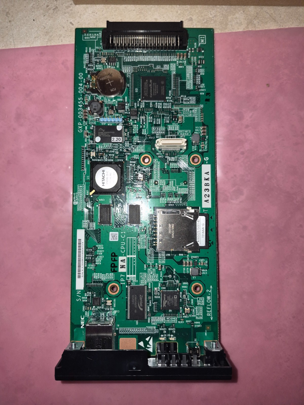 NEC BE116496 SL2100 CPU Main Processor W/ BE116502 InMail SD Card