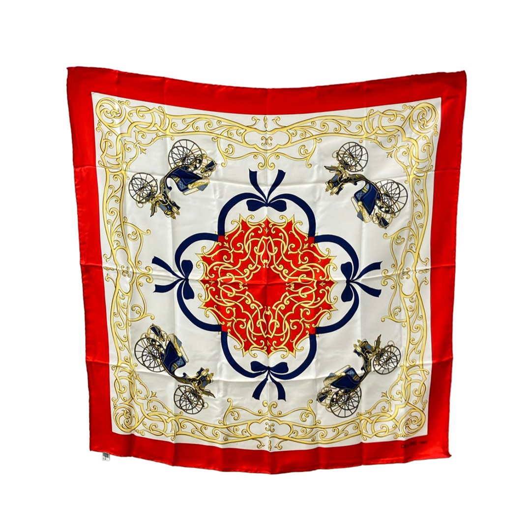 Celine 100% silk scarf for women cf74ddc70544ed04ae9cc2dde7956981