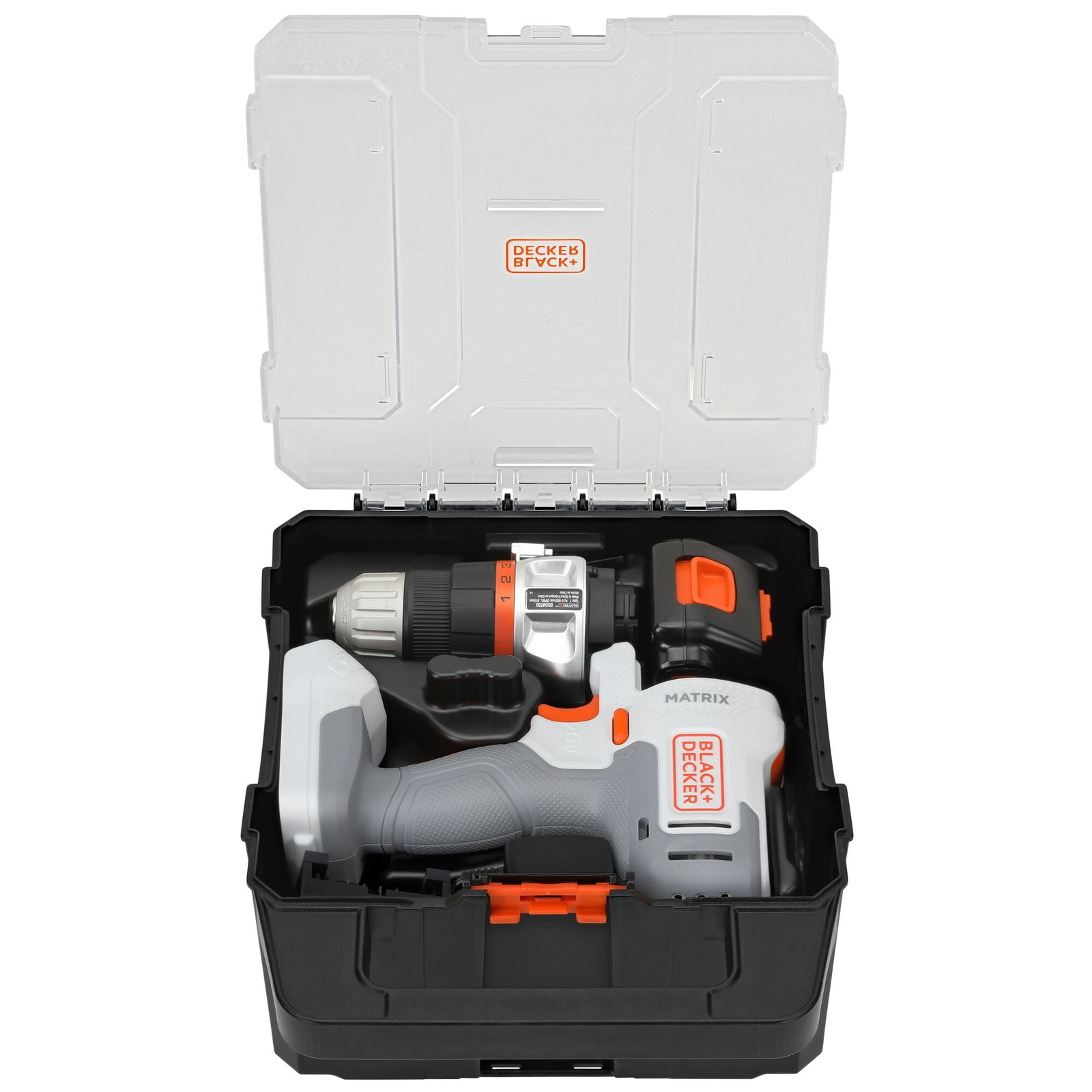 BLACK+DECKER MATRIX™ Drill Kit - White - BDCDMT120WCSTFF