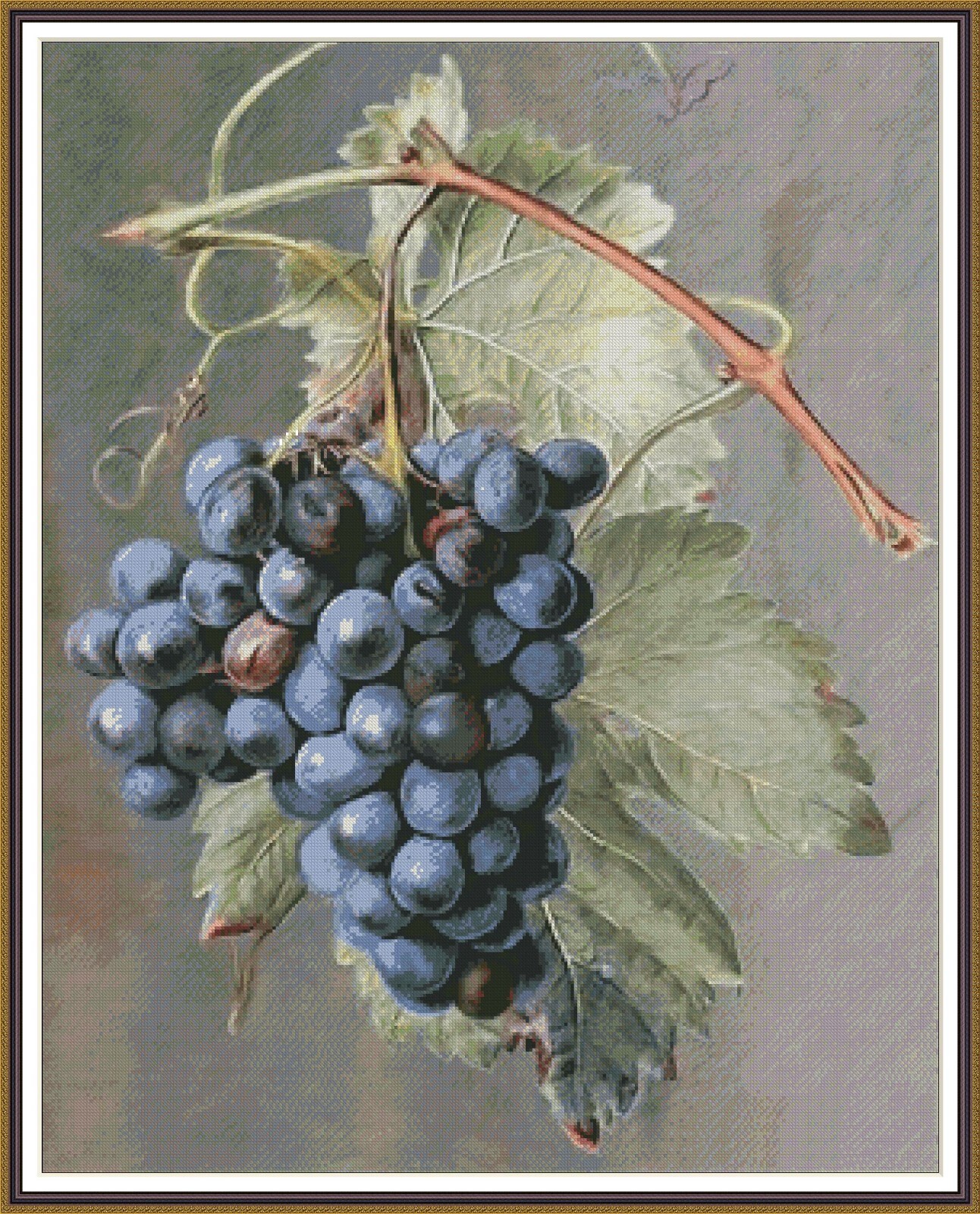 Grapevine 37 - Chart Counted Cross Stitch Pattern Xstitch