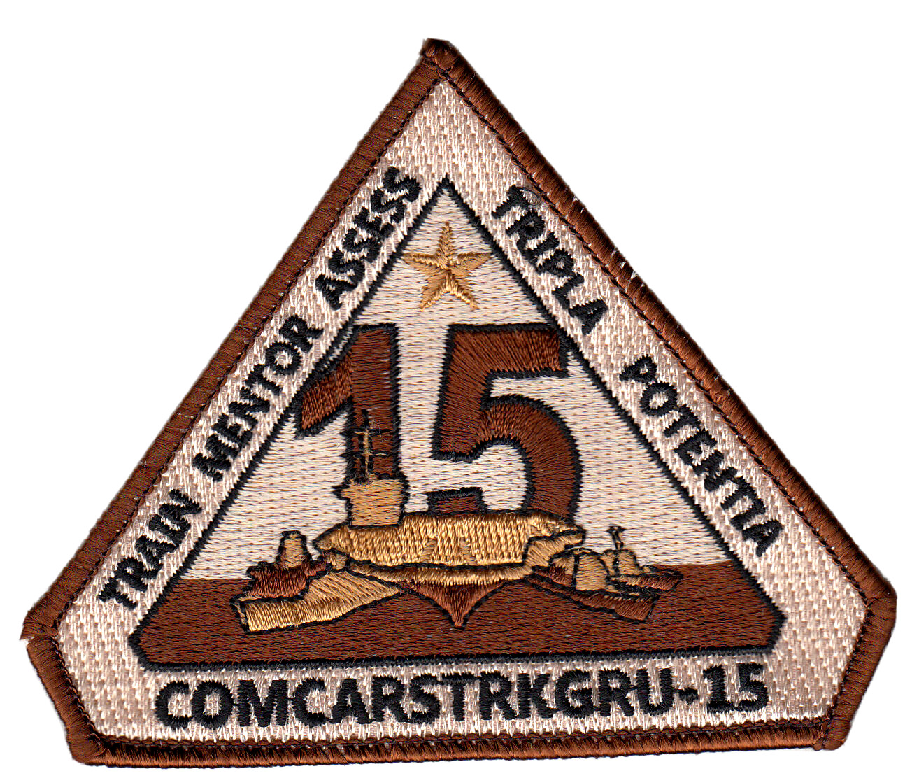 CCSG-15 DESERT COMMAND CHEST PATCH
