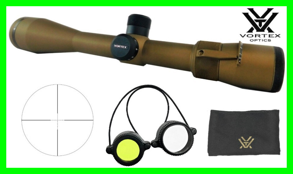 Vortex Viper BURNT BRONZE Cerakote 6.5-20x50 SFP Dead Hold MOA BDC Rifle Scope