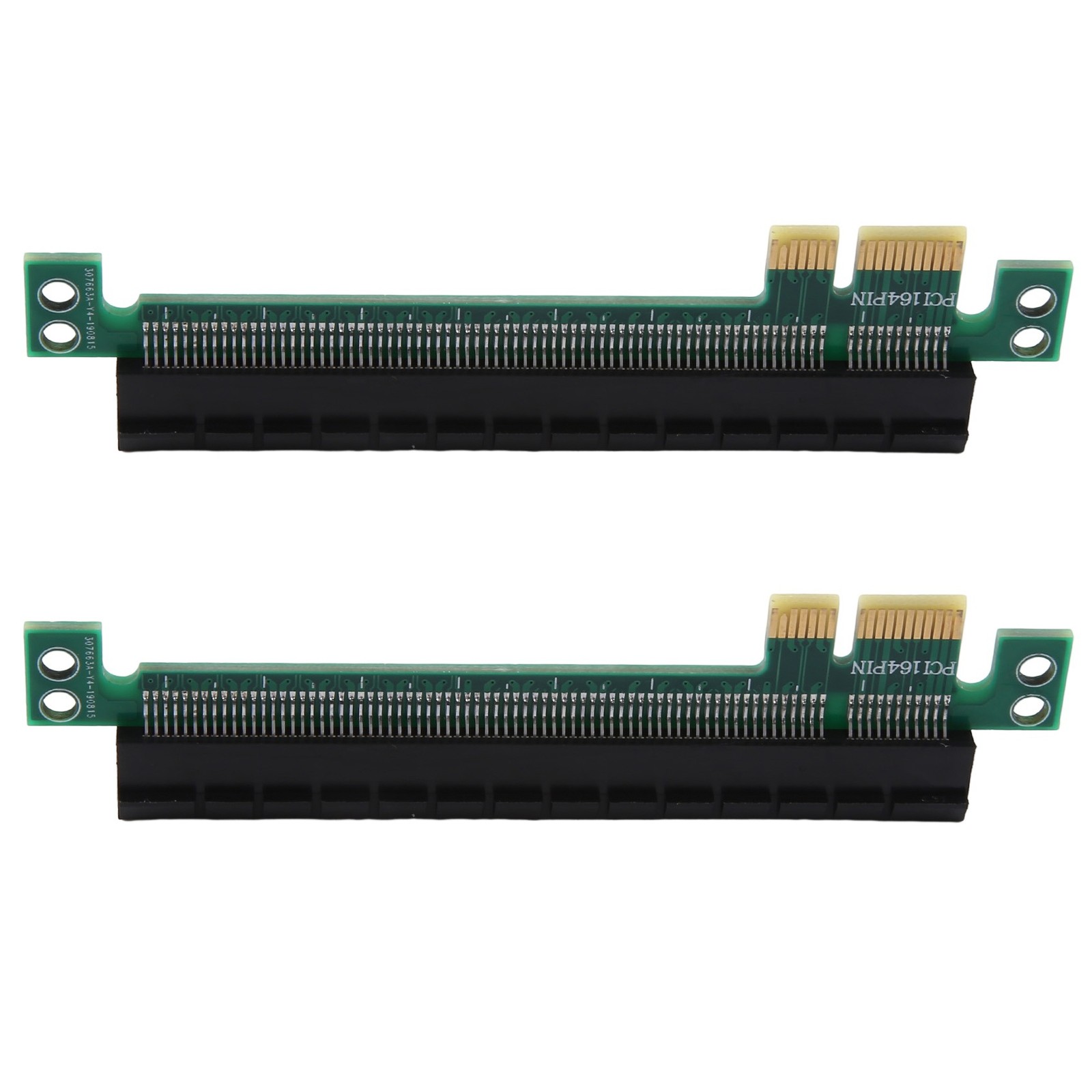 2X PCI-E Express 1X to 16X Extender Converter Male to Female Riser Card9417