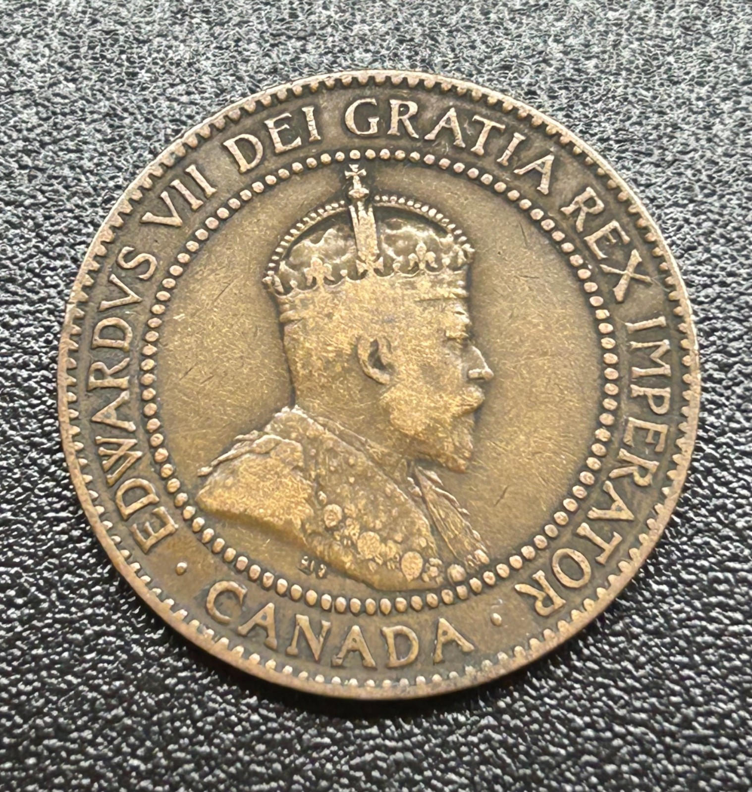 1910 Canada - 1 Cent - Edward VII  Coin - Very Nice - #343