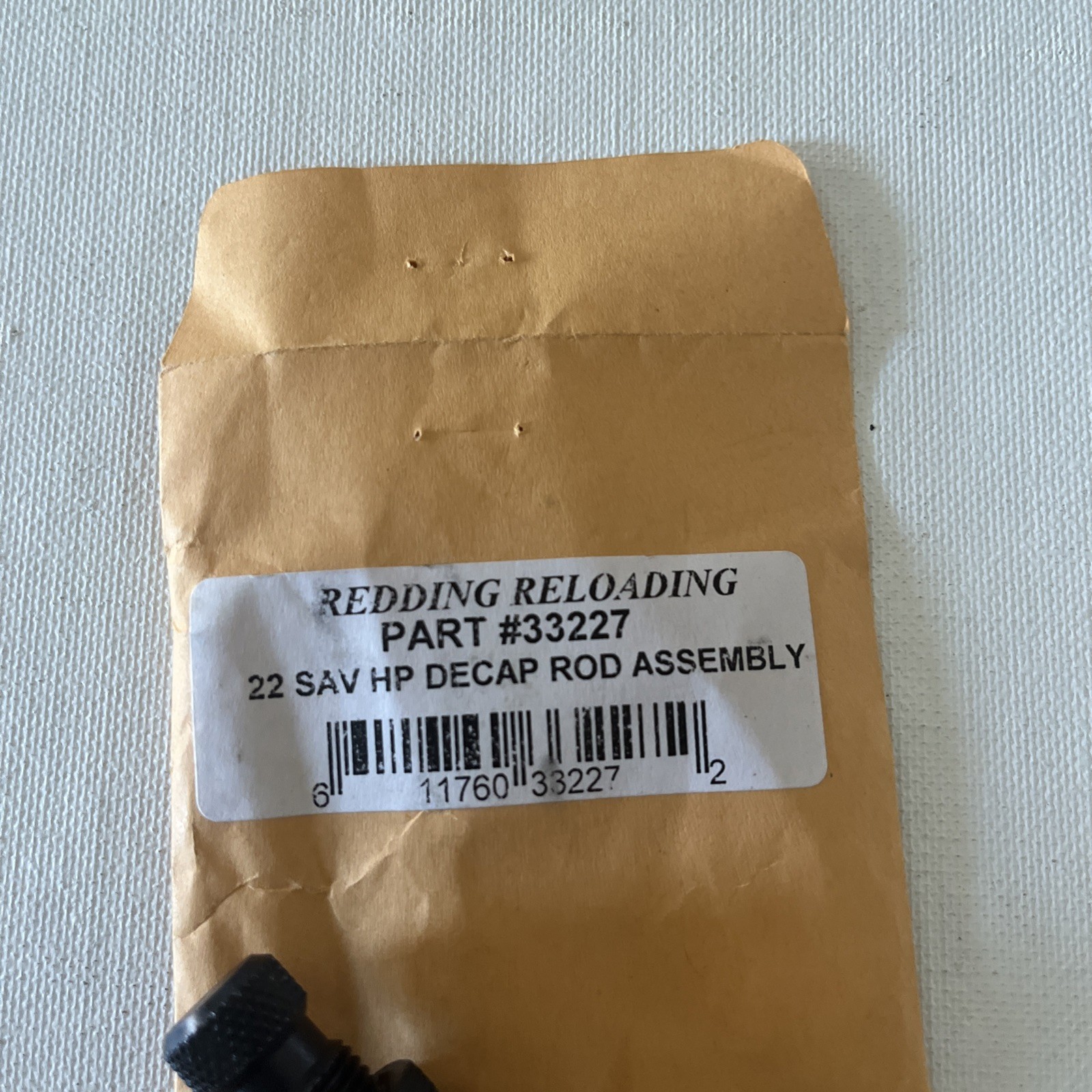 33227 REDDING DECAPPING ROD ASSEMBLY - 22 Savage HP