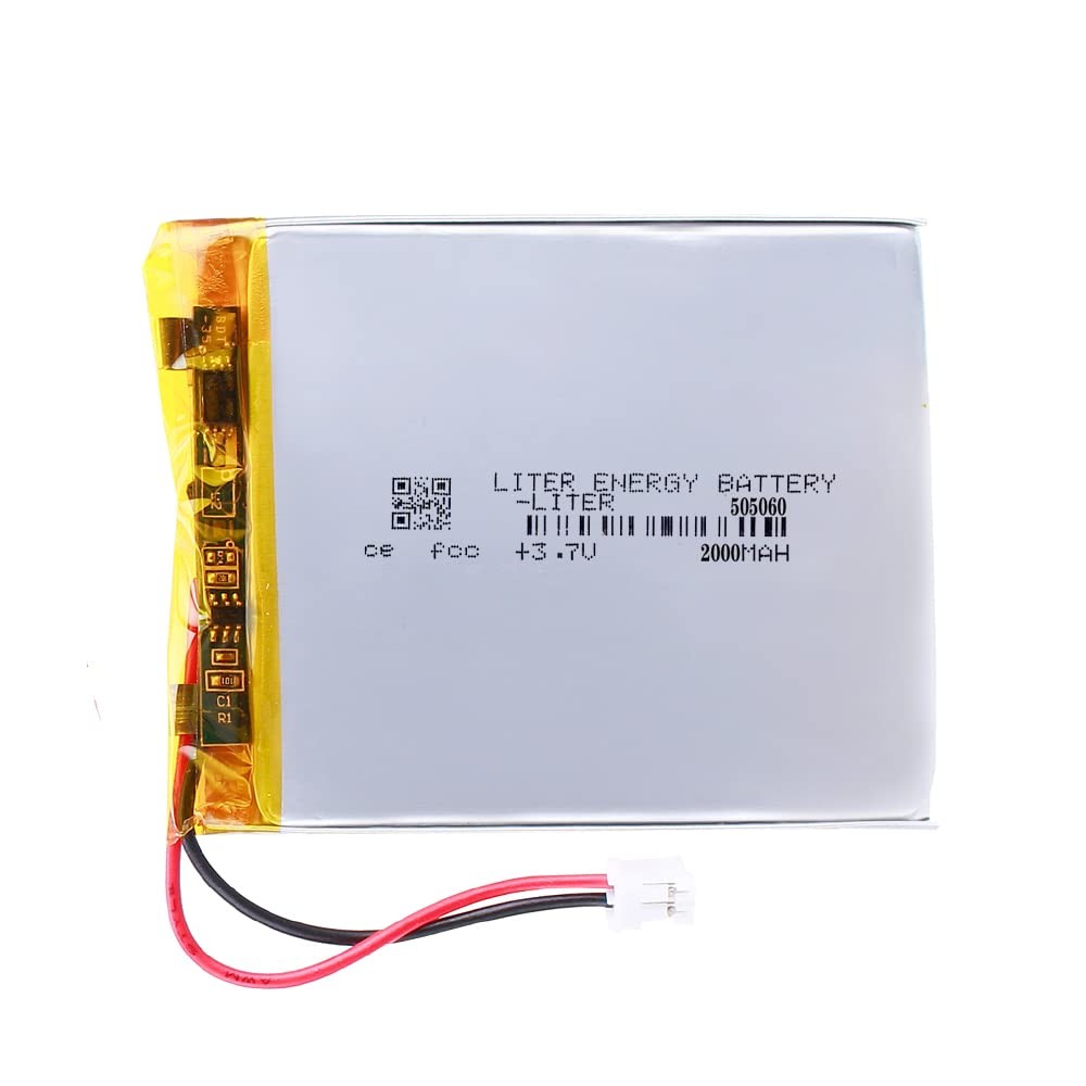 3.7V 505060 2000mAh Lithium Polymer ion Battery Rechargeable Battery...