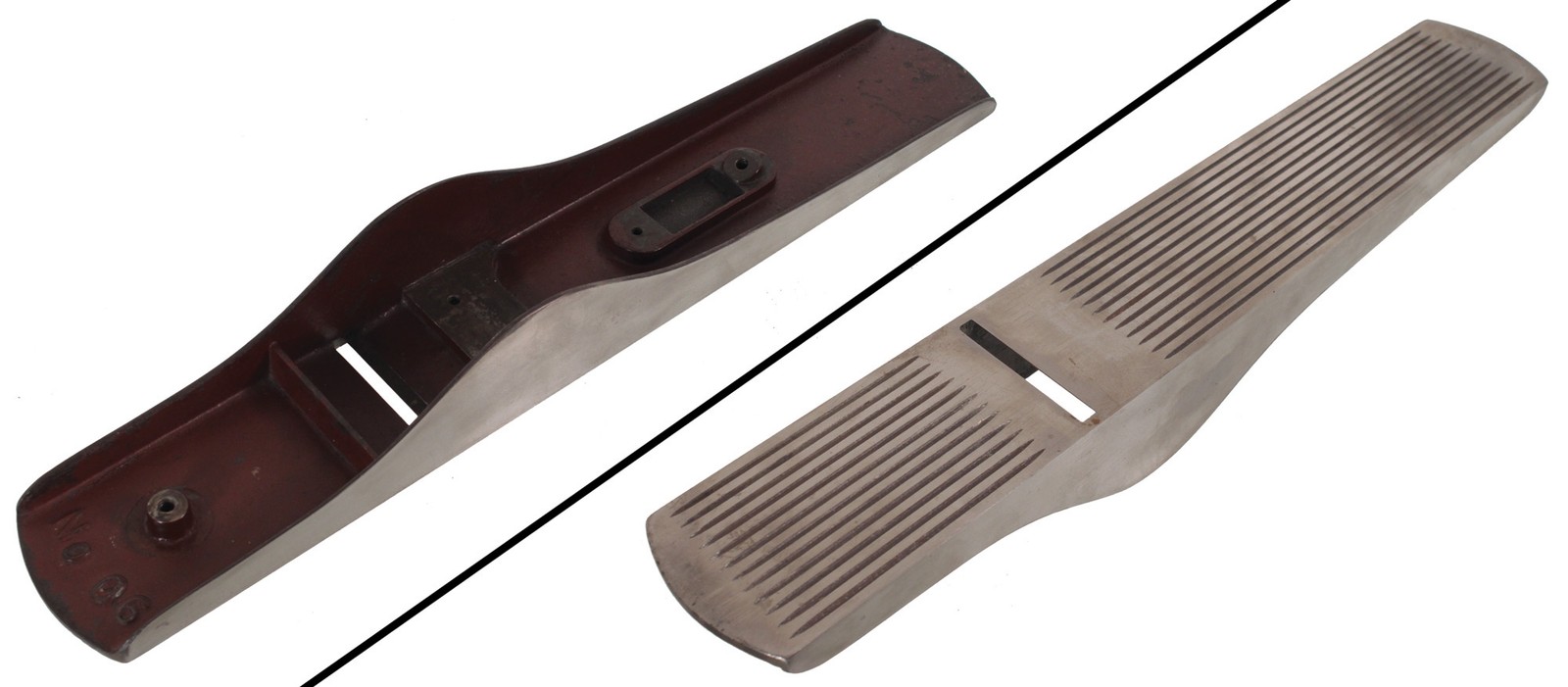 Founder's Grade Maroon Body for Ohio No. O6 C Fore Plane - 95% - mjdtoolparts