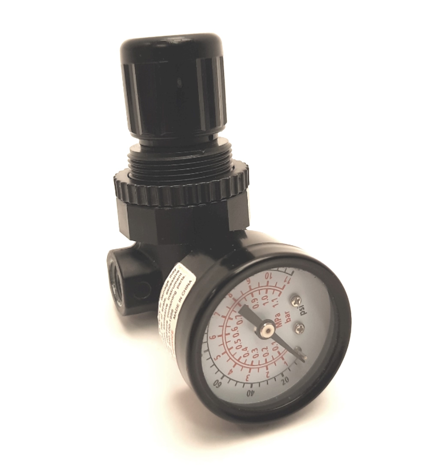 Norgren R07-219-RGKA Mini-Regulator, 5-100 Psi, 15 SCFM, 1/4" NPT, 300 Psi Proof