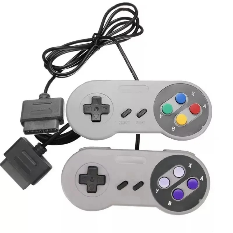 2 FOR New Super Nintendo SNES System Console Replacement Controller 6FT SNS-005
