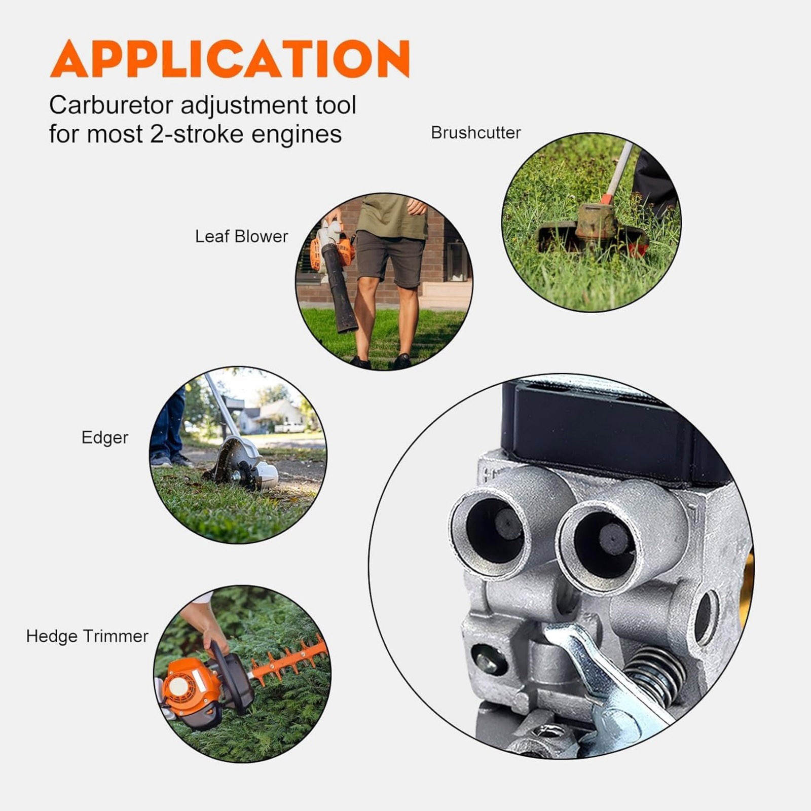 Professional 59108902307 Hexagon Screwdriver Carb Adjustment Tool For Stihl Echo