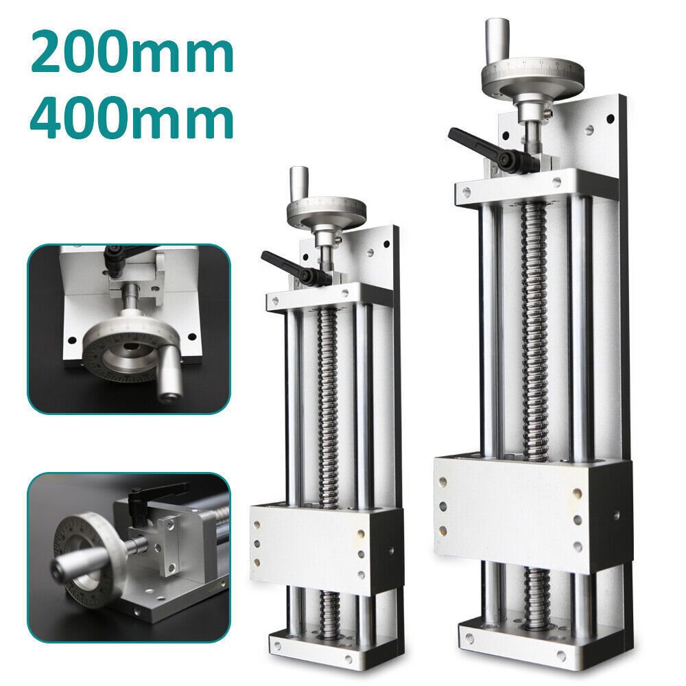 Manual Sliding Table Linear Stage Linear Actuator CNC Sliding Stroke 200mm/400mm