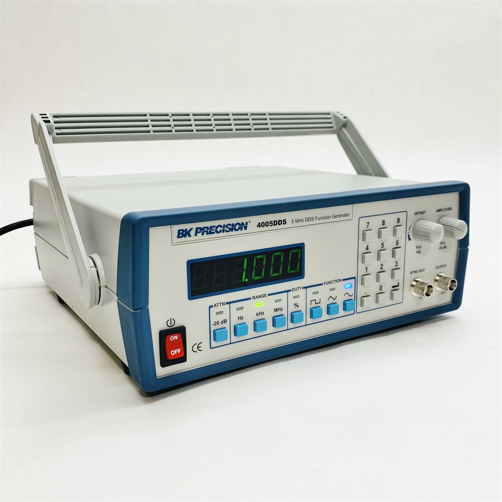 BK Precision 4005DDS Programmable Function 5MHz DDS Bench Signal Generator