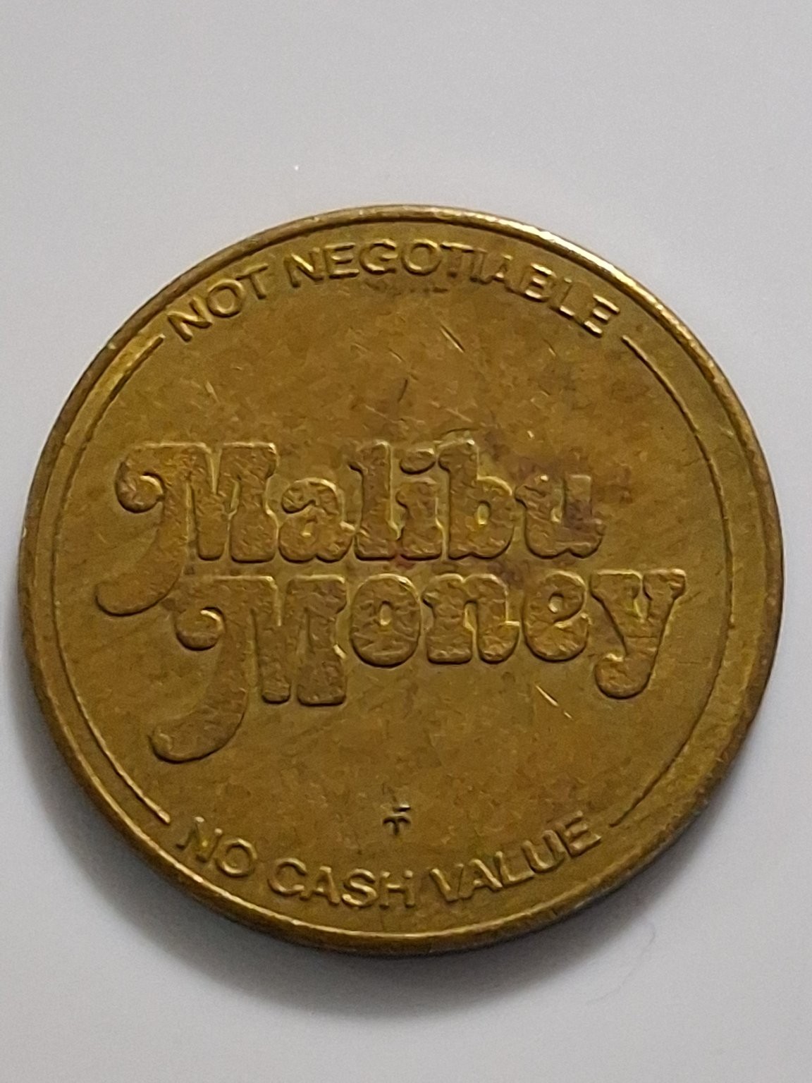 Malibu Money Trade Token Malibu Castle & Showboat Fun Centers Arcade Game