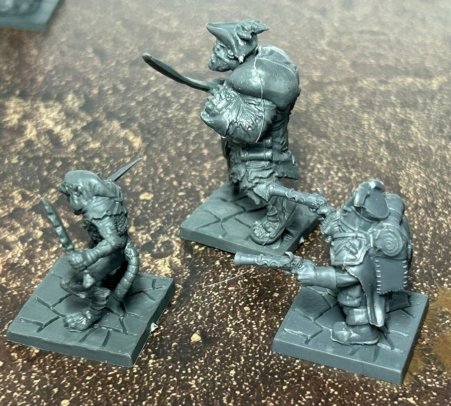 D&D Roleplay And Tabletop Charecter Collection Assembled & Unpainted