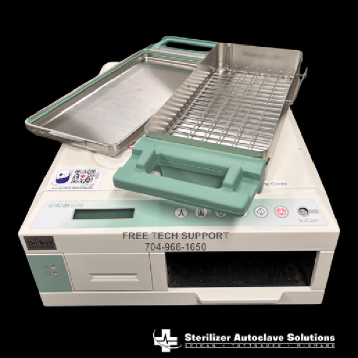 SciCan STATIM 5000 REFURBISHED - 2 YEAR WARRANTY - W/Cassette and bottle Kit
