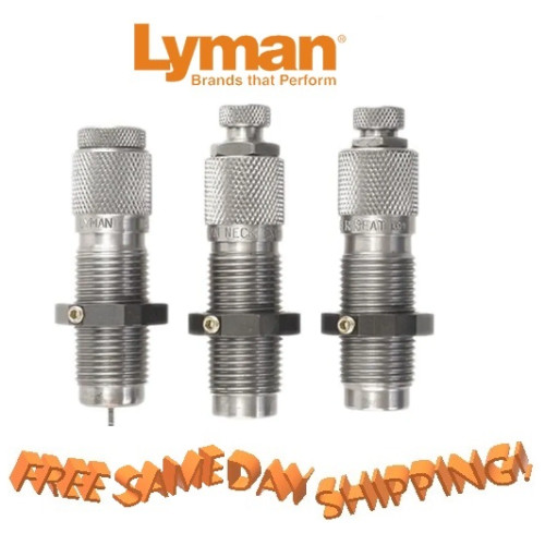 Lyman Carbide 3-Die Set for 38 Special, 357 Mag, 357 Rem Max NEW! # 7680098