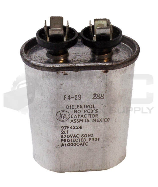 NEW GENERAL ELECTRIC 97F4224 CAPACITOR 370VAC 60HZ