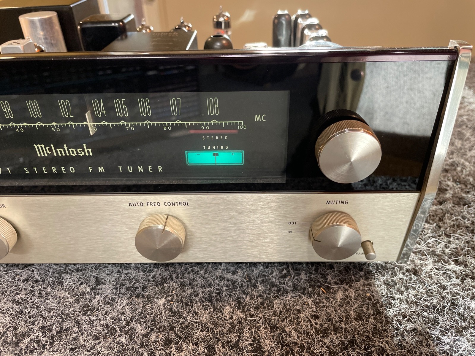 McIntosh MR71 Tube Tuner, Pro Restored, Nice Condition