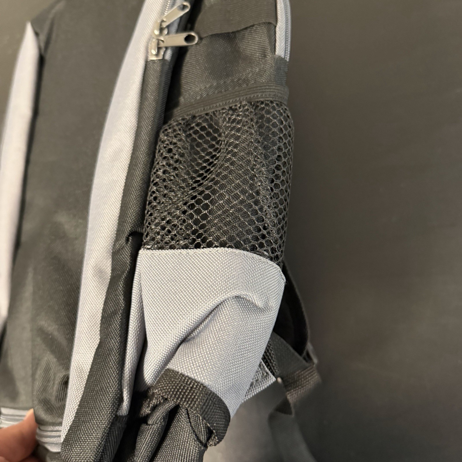 High Five Black Sports Backpack Soft Case Mesh Pockets Polyester Unisex Bag