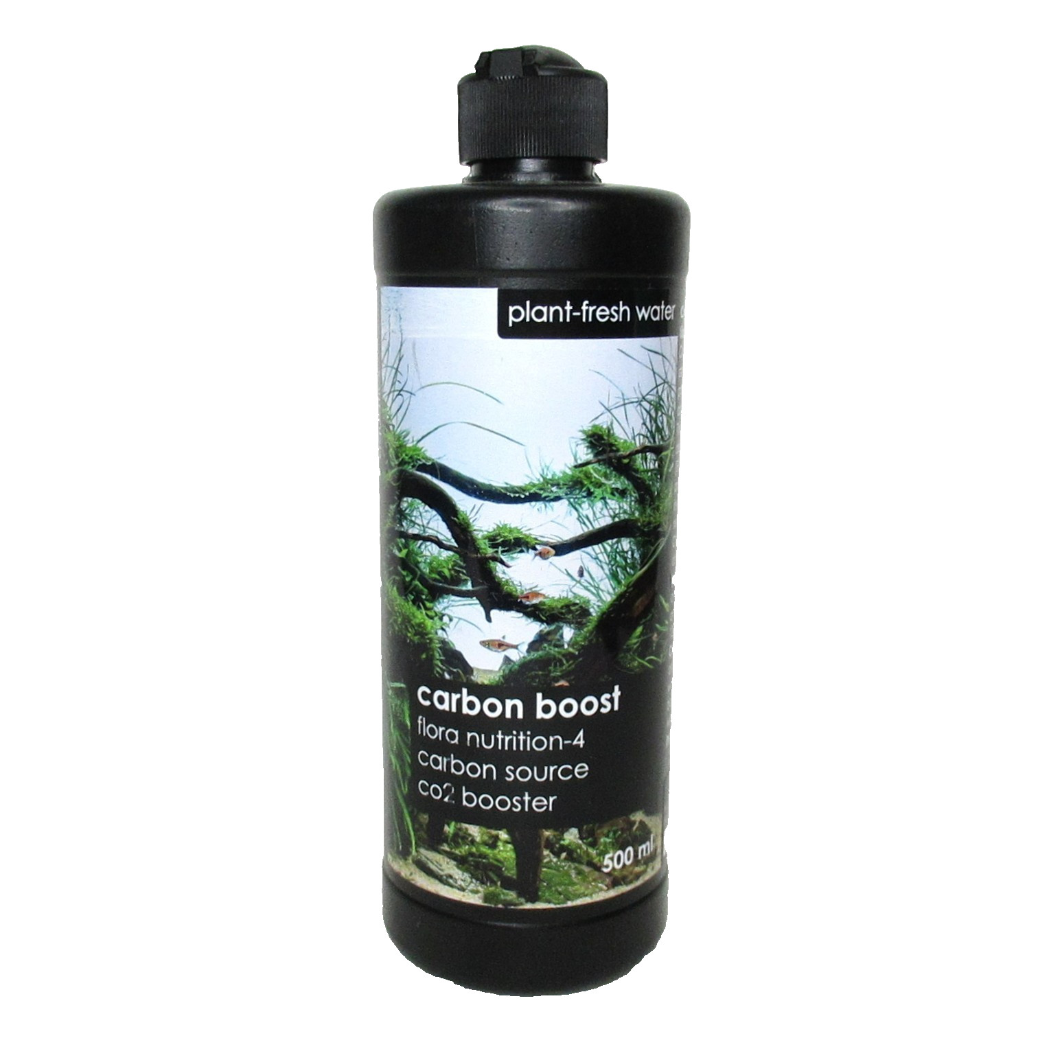 Crystalpro Carbon Boost 500mL (16.9oz.) Liquid CO₂ Source for Aquarium Plants