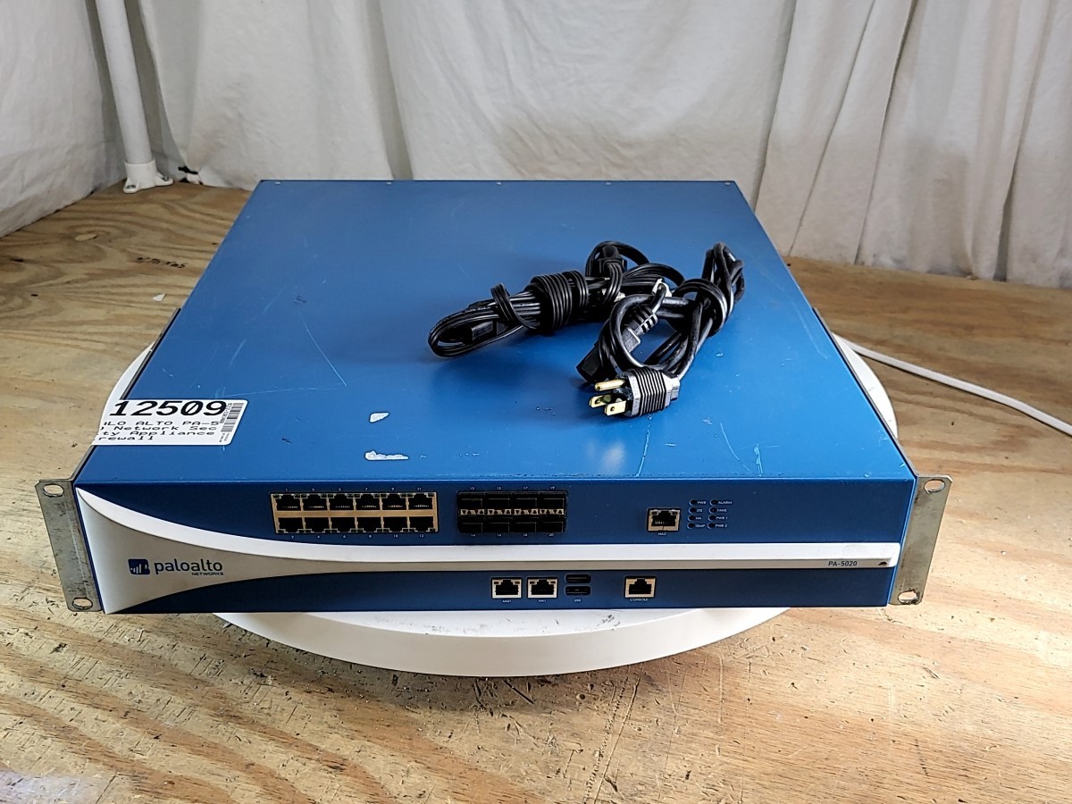 PALO ALTO PA-5020 Network Security Appliance Firewall SEE NOTES