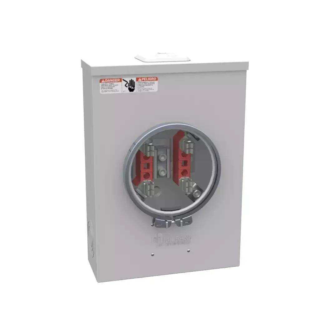 Milbank U4518-XL-W  200 amp 240 Volt  Ring-Type Meter Socket