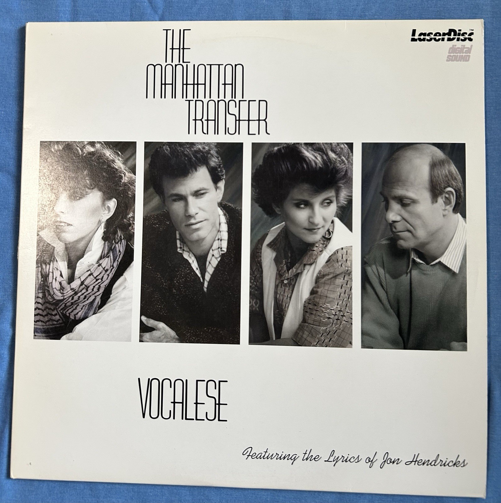 THE MANHATTAN TRANSFER Laser Disc 1985 & TMT Self Titled LP Album 1975 FREE SHIP