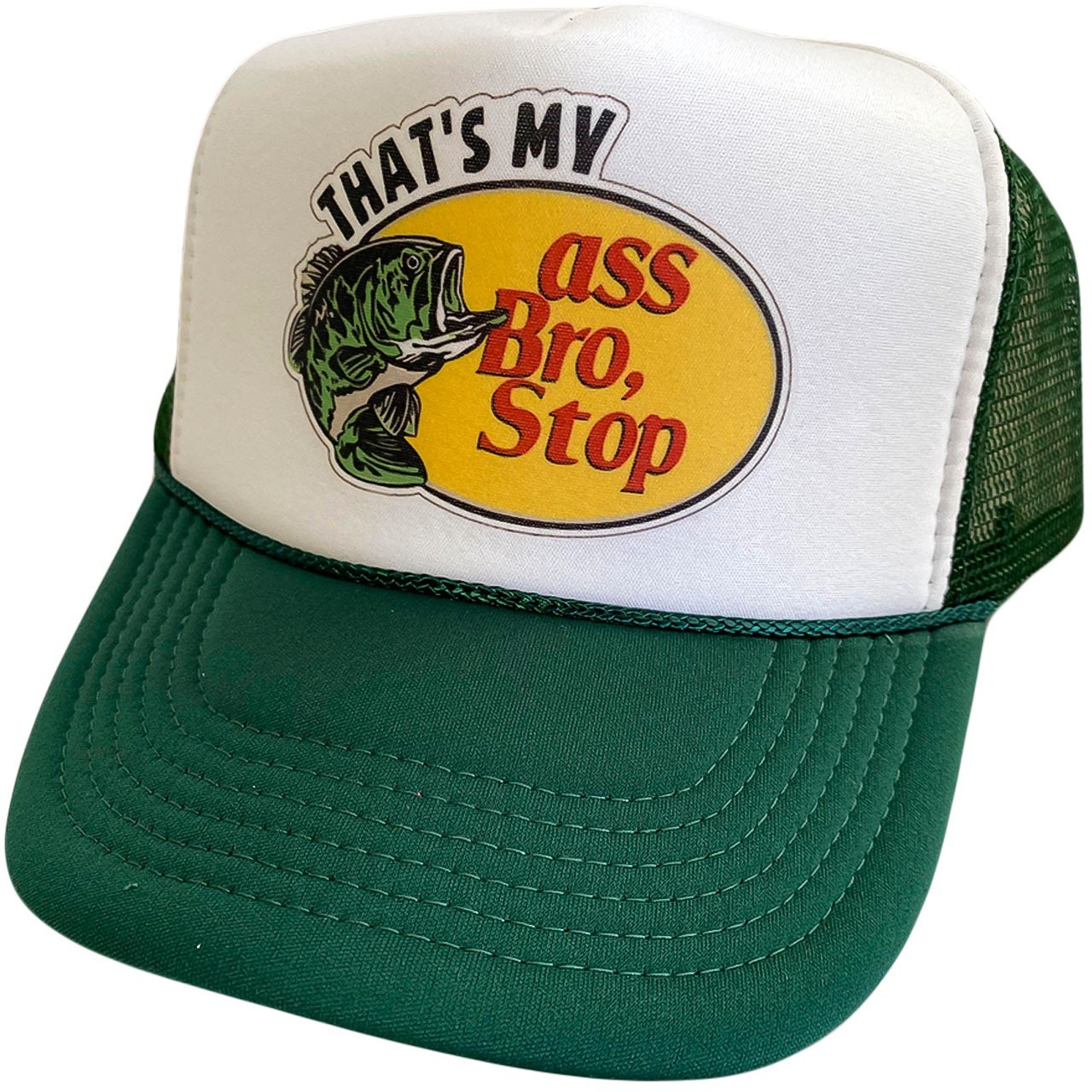 That's My Bass Pro Shop Parody Funny Foam Front Trucker Hat Snapback Cap