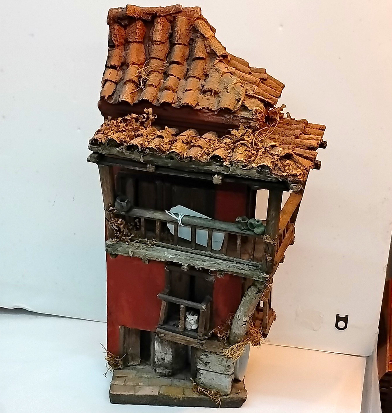 Handmade Bogota  Columbia Rustic Scene