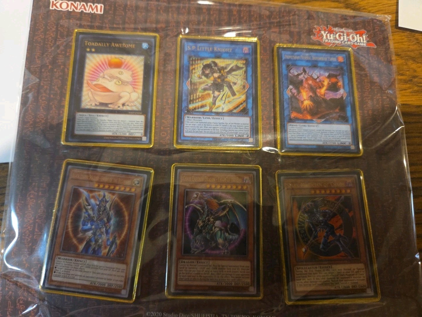 Yu-Gi-Oh! TCG Pins - 6 Pin Set CCG Chaos Toadally Princess Knight