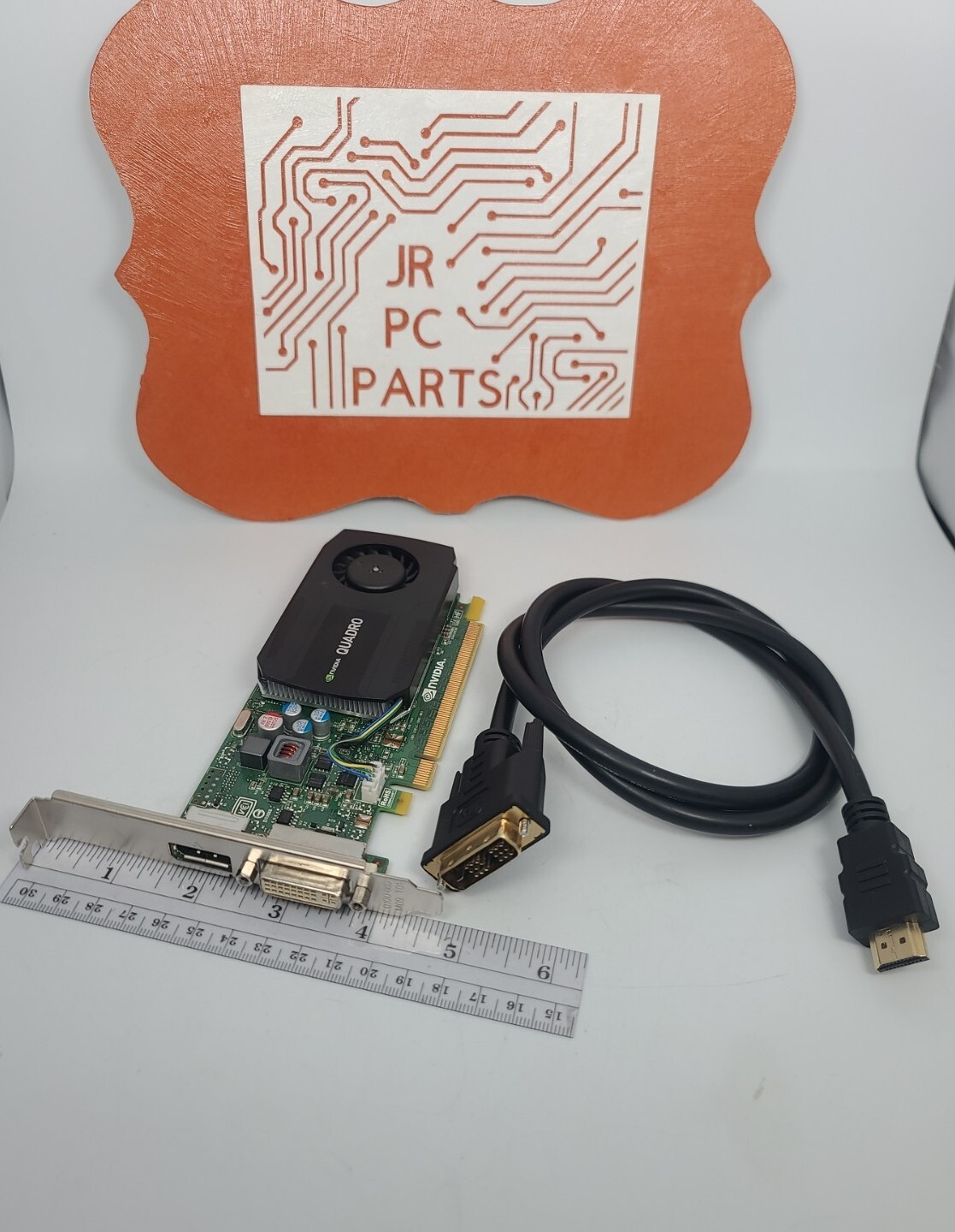 HP NVIDIA Quadro K420 PCIe Video Card DVI to HDMI Cable Windows 10 Video Card