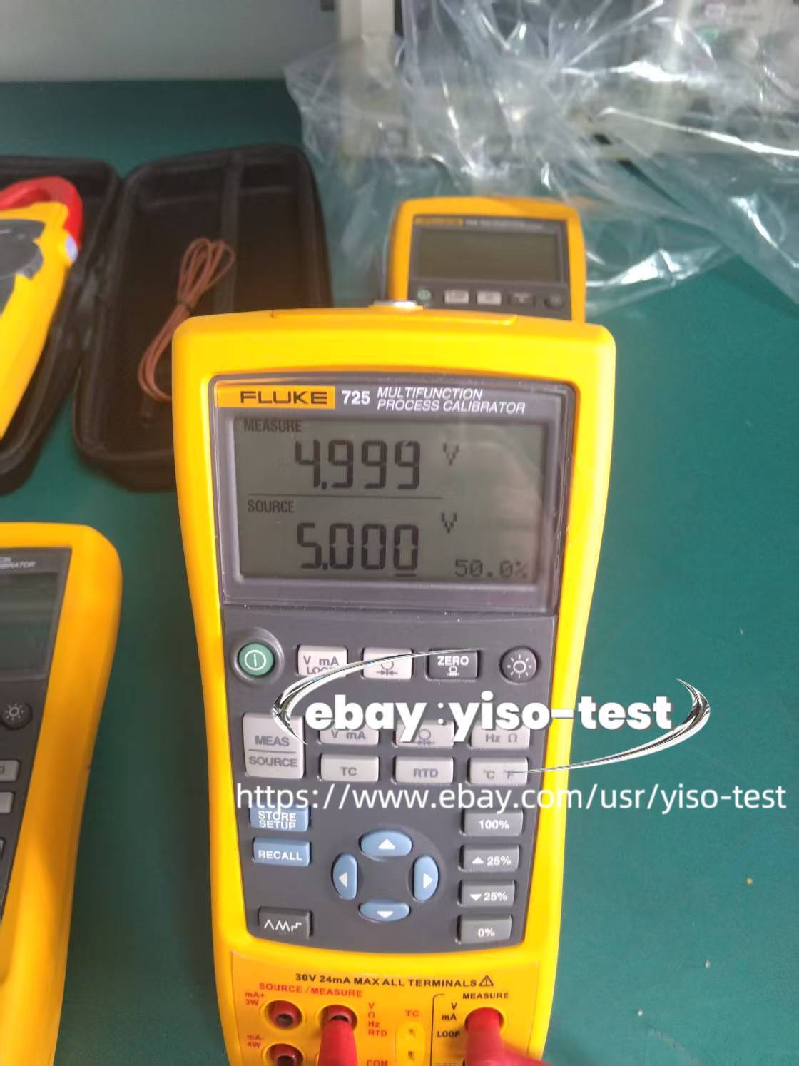 1PCS Fluke 725 Multifunction Process Calibrator Calibrated / tested good/working
