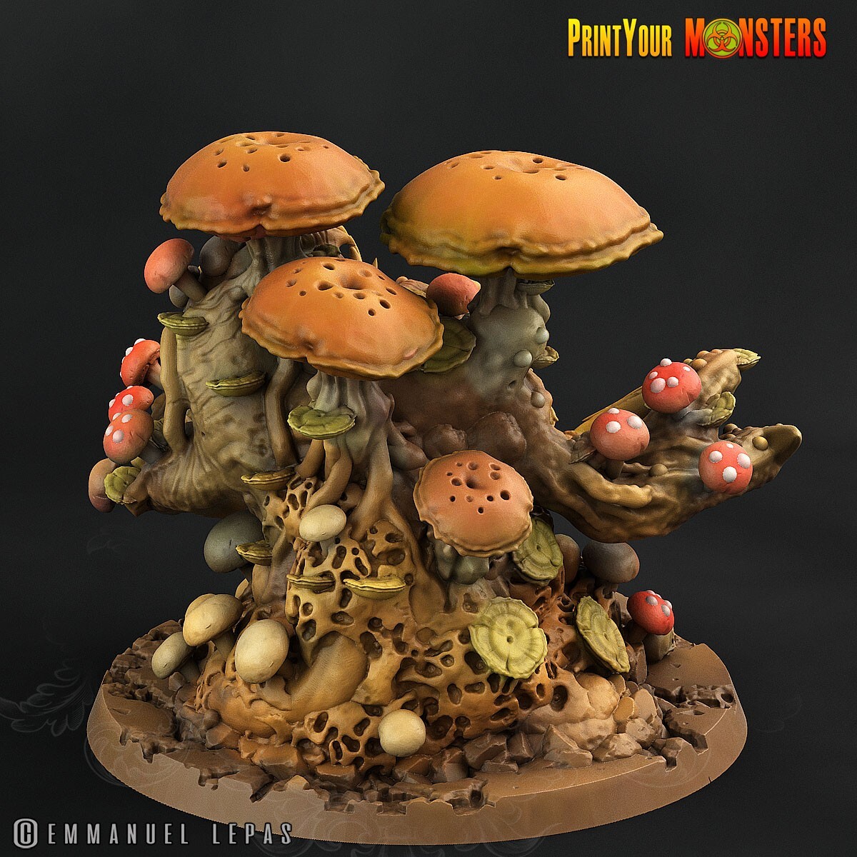 Mushroom Monster Legion Terrain Scenery Tabletop Miniatures 28mm