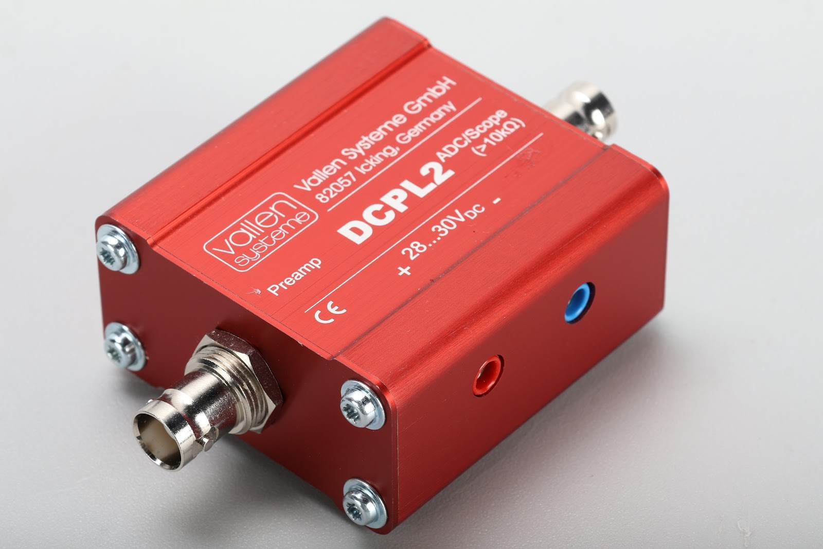 Vallen Systeme DCPL2 Acoustic Emission Preamplifier