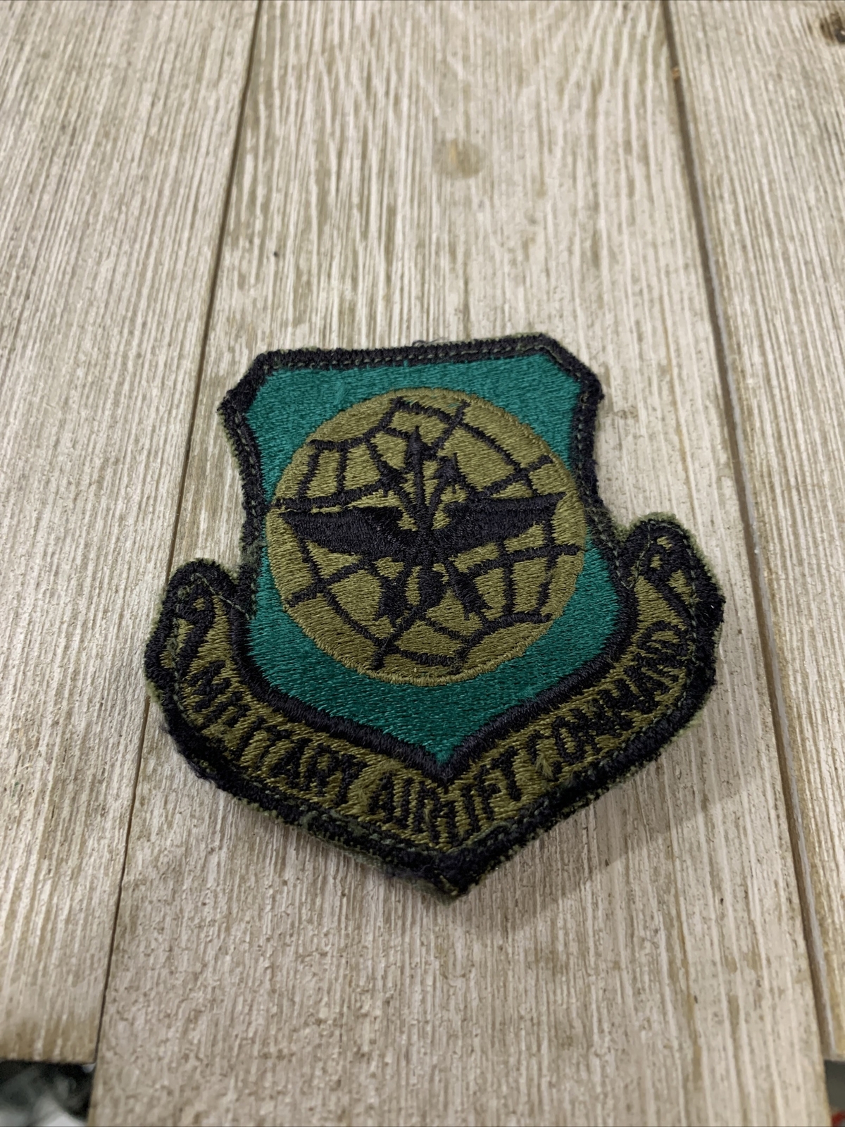 Military AirLift Command Hook and Loop Patch
