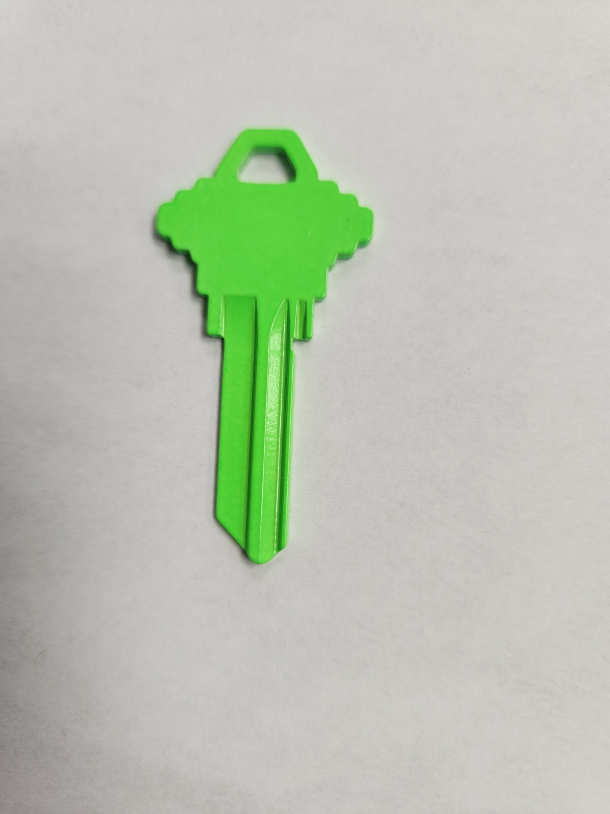 NEON GREEN COLORED SCHLAGE SC1 KEYBLANK - READ DETAILS BELOW