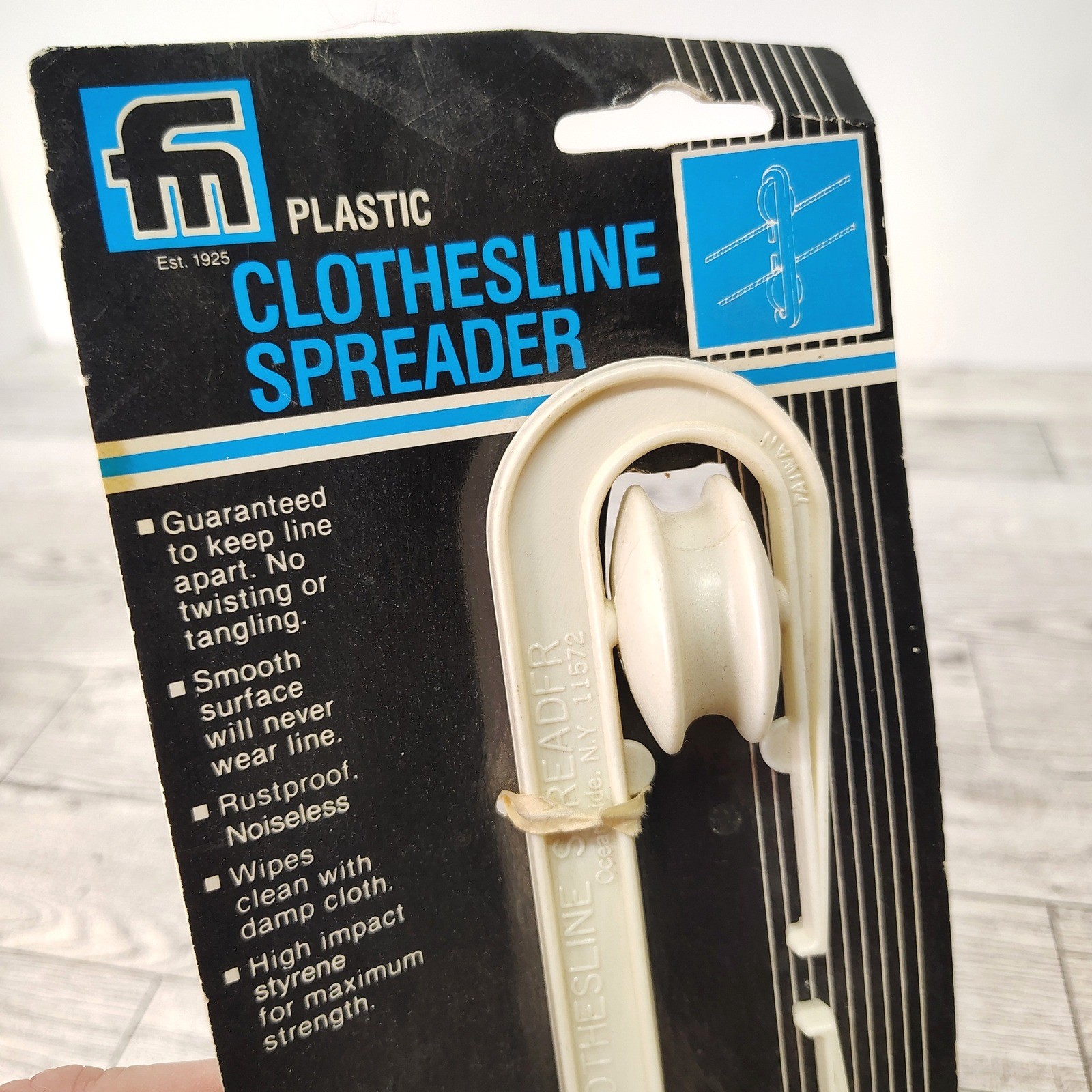 Vintage Franklin Clothesline Spreader No Tangle Plastic Laundry Line Separator