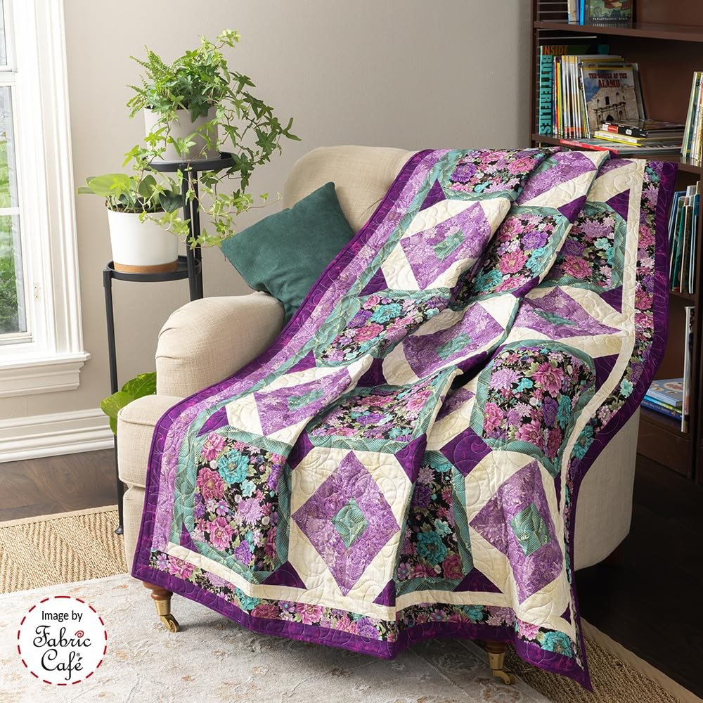 Fabric Café Step It Up with 5-Yard Quilts Book – 8 Dance-Inspired multi