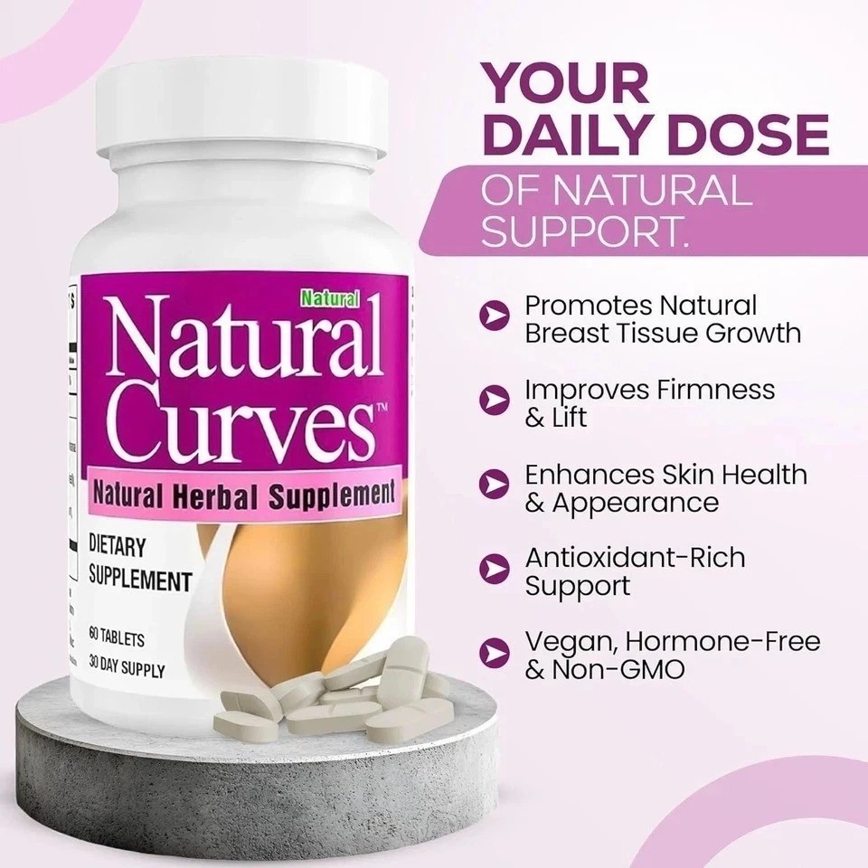 Natural Glute, Hip & Curve Enhancer – 60 Capsule