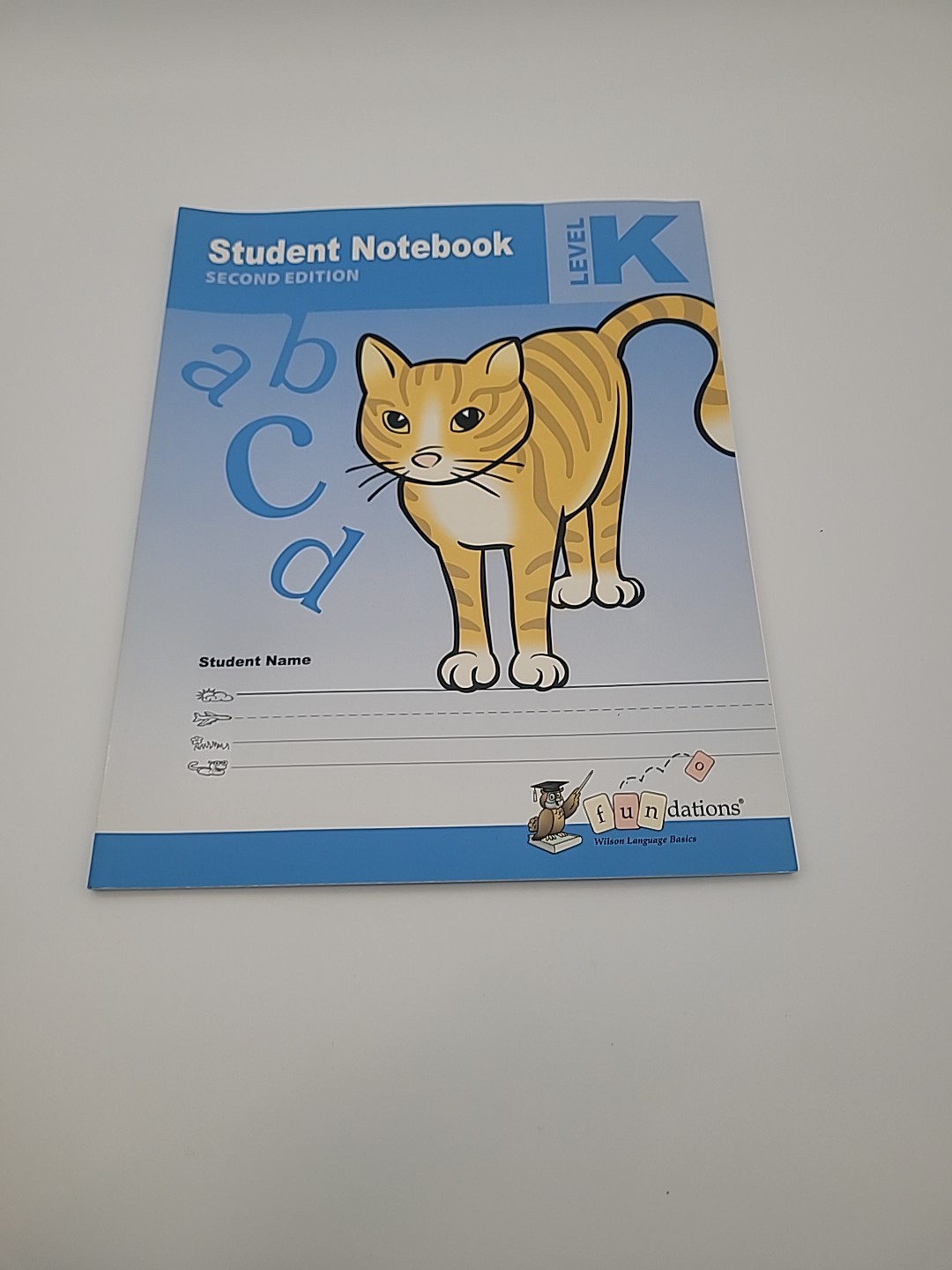 Fundations Student Notebook K Second Edition by Barbara A. Wilson (2012,...
