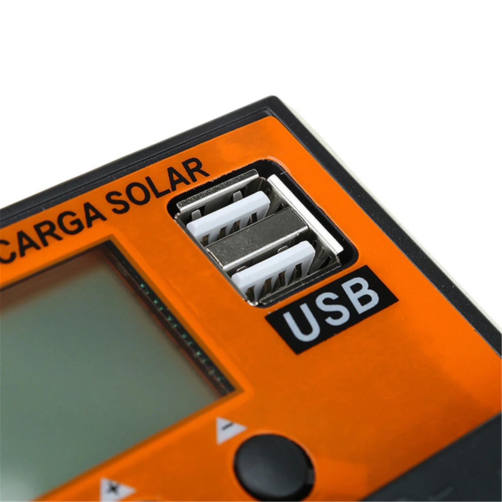 12V/24V PWM Solar Charge Controller 100A Dual USB LCD Regulator Panel Charger