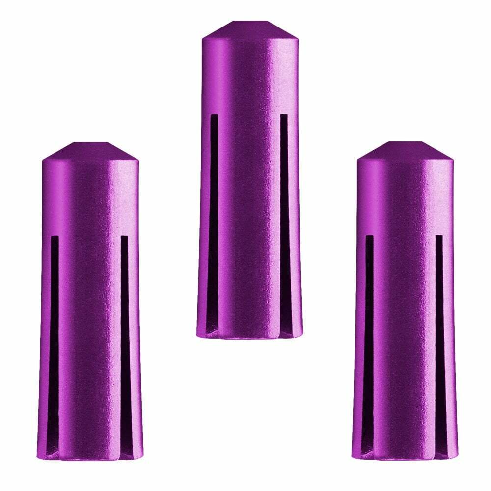 PURPLE ALLOY  FLIGHT PROTECTORS...PACK OF 3