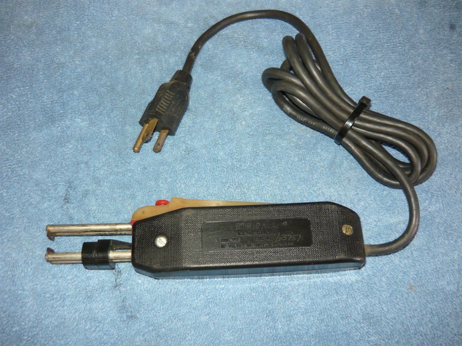 Vintage Stripall Teledyne Kinetics Model TW-1 Tw1 Thermal Wire Striper Strip-All