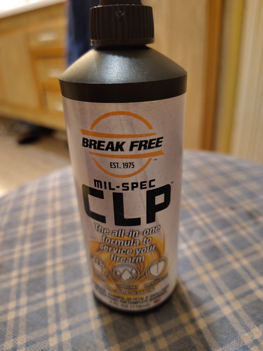 Break-Free BFECLP4 Cleaner Lubricant Preservative Squeeze Bottle - 4oz.